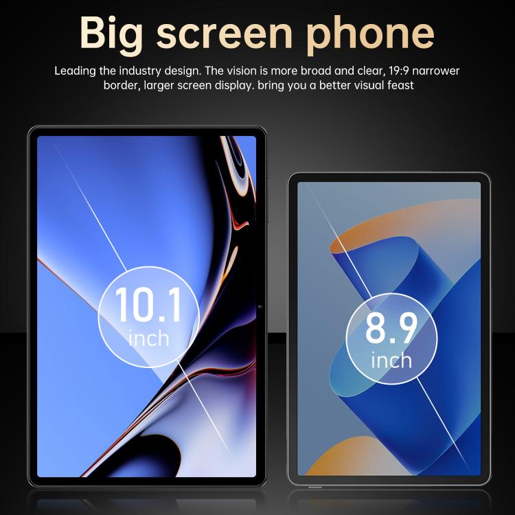 Pad 25 Ultra 10.1 inch 4G LTE Tablet PC, 4GB+32GB, Android 10 MTK6755 Octa Core, AU Plug, AU Plug