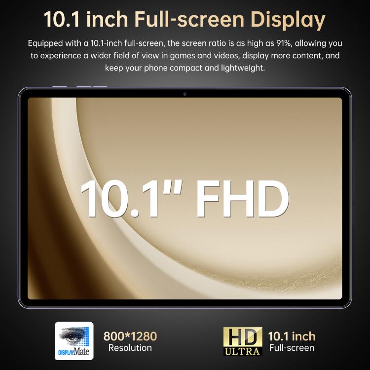 Pad 25 Ultra 10.1 inch 4G LTE Tablet PC, 4GB+32GB, Android 10 MTK6755 Octa Core, AU Plug, AU Plug