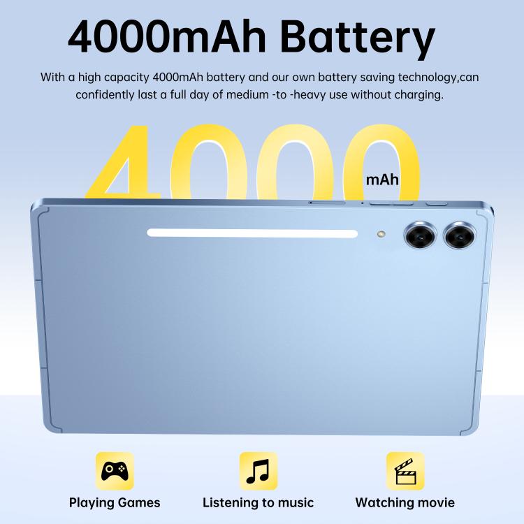 Tab S10 Ultra 10.1 inch 4G LTE Tablet PC, 4GB+32GB, Android 10 MTK6755 Octa Core, EU Plug, EU Plug