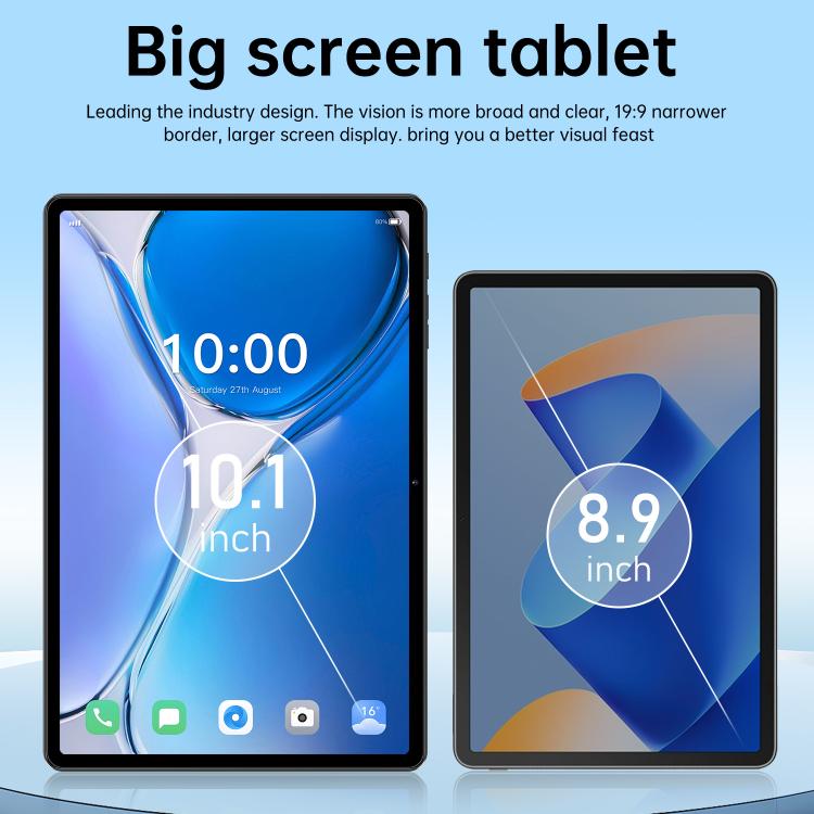 Pro 13 10.1 inch 4G LTE Tablet PC, 4GB+32GB, Android 10 MTK6755 Octa Core, AU Plug, AU Plug