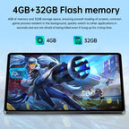 Pro 13 10.1 inch 4G LTE Tablet PC, 4GB+32GB, Android 10 MTK6755 Octa Core, AU Plug, AU Plug