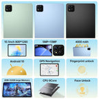 Pad 7 Pro 10.1 inch 4G LTE Tablet PC, 4GB+32GB, Android 10 MTK6755 Octa Core, AU Plug, AU Plug
