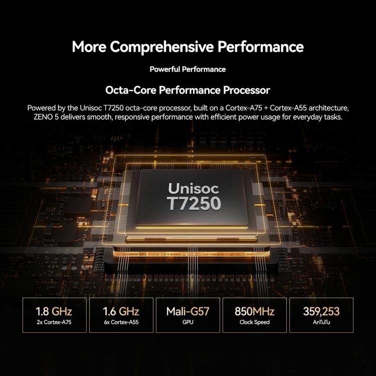 Blackview ZENO 5 Tablet PC, 3GB+128GB, 11 inch Android 16 Unisoc T7250 Octa Core, Network: 4G, Global Version with Google Play, 3GB+128GB