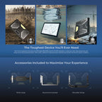 OUKITEL RT10 5G Network IP68/IP69K Rugged Tablet, 12GB+512GB, 11 inch Android 15 MTK Dimensity 7400X Support Dual SIM, EU Plug, RT10 12GB+512GB