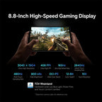 Lenovo LEGION Y700 Gen5 2026 Football Limited Ed. 8.8 inch AI Gaming WIFI Tablet, 16GB+512GB, Android 16, Qualcomm Snapdragon 8 Elite Gen5, US Plug(Green), 16GB+512GB