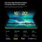 OnePlus Pad 3 Pro 13.2 inch WiFi Tablet PC, 12GB+256GB ColorOS 16 Qualcomm Snapdragon 8 Elite Gen5 CPU, US Plug, 12GB+256GB