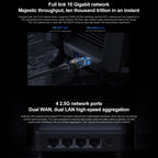 Original Xiaomi WiFi Router 10 Gigabit Tri-Band Wireless Mesh Network Game Acceleration Repeater, US Plug, 10 Gigabit