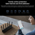 Original Xiaomi WiFi Router 7000 8-channel Independent Signal Amplifier 1GB Memory, US Plug, BE7000