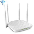 Tenda FH456 Wireless 2.4GHz 300Mbps WiFi Router with 4*5dBi External Antennas, FH456