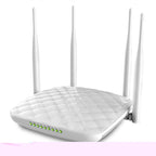 Tenda FH456 Wireless 2.4GHz 300Mbps WiFi Router with 4*5dBi External Antennas, FH456