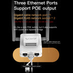 VONETS VAR600-H 600Mbps Wireless Bridge WiFi Repeater, With 4 Antennas + DC Adapter Set, With 4 Antennas + DC Adapter Set