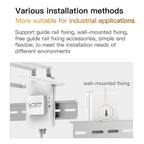 VONETS VAR1200-H 1200Mbps Wireless Bridge External Antenna Dual-Band WiFi Repeater, With DC Adapter Set, VAR1200-H With DC Adapter Set