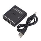 2.4GHz+5GHz RJ45 Network Bi-Direction Switch, W7