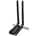 COMFAST CF-AX200 PRO 3000Mbps Bluetooth PCI-E Wifi Network Card Adapter with 2 Antennas, CF-AX200 PRO
