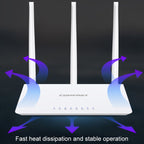 COMFAST WR613N V3 Home 300Mbps Wireless Router 2.4G WiFi Network Extender, WR613N V3