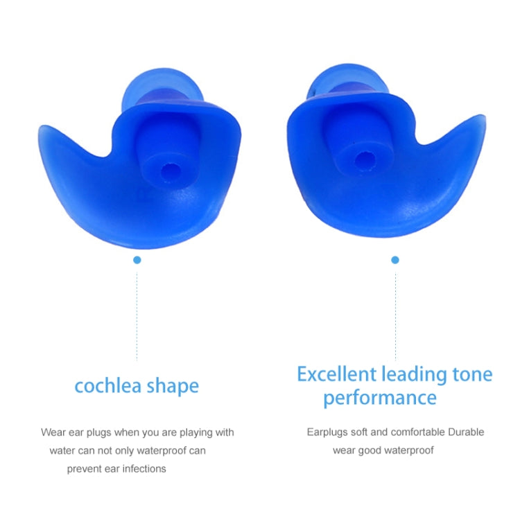 2 Pair Soft Ear Plugs Environmental Silicone Waterproof Dust-Proof Earplugs Diving Water Sports Swimming Accessories, Soft Ear Plugs(Yellow), Soft Ear Plugs(Blue), Soft Ear Plugs(Green), Soft Ear Plugs(Pink), Soft Ear Plugs(Orange), Soft Ear Plugs(Black)