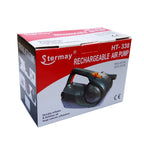 HT-338 Rechargeable Electric Air Pump Inflatable Boat Air Pump, EU Plug, HT-338