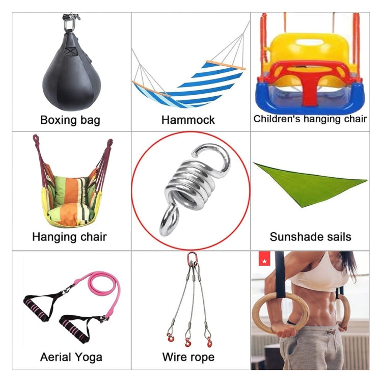 8mm Hammock Hanging Chair Extension Spring, 8mm