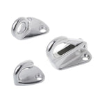 316 Stainless Steel Yacht Fender Hook Ring Coat Hook with 2 x 3.9x13 Screws, Ring Hook with 2 x 3.9x13 Screws