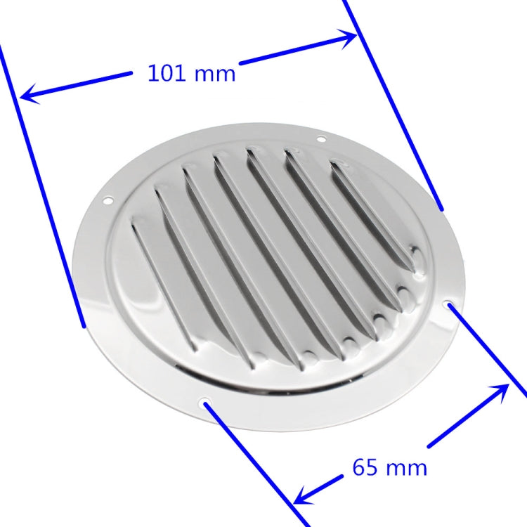 4 inch 316 Stainless Steel Round Ventilation Panel, 4 inch