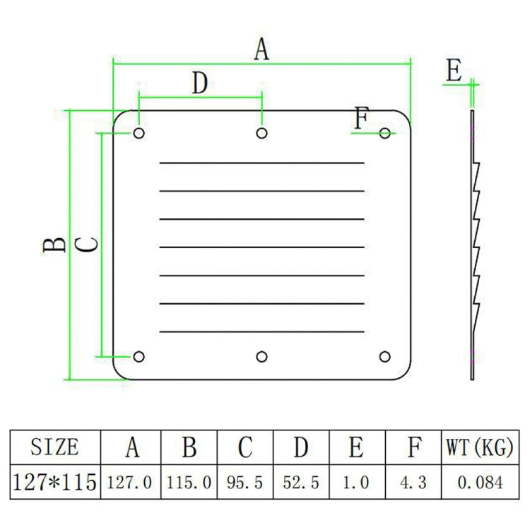 316 Stainless Steel Ventilation Panel, Ventilation Panel