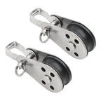 2 PCS 316 Stainless Steel Yacht Pulley, Yacht Pulley