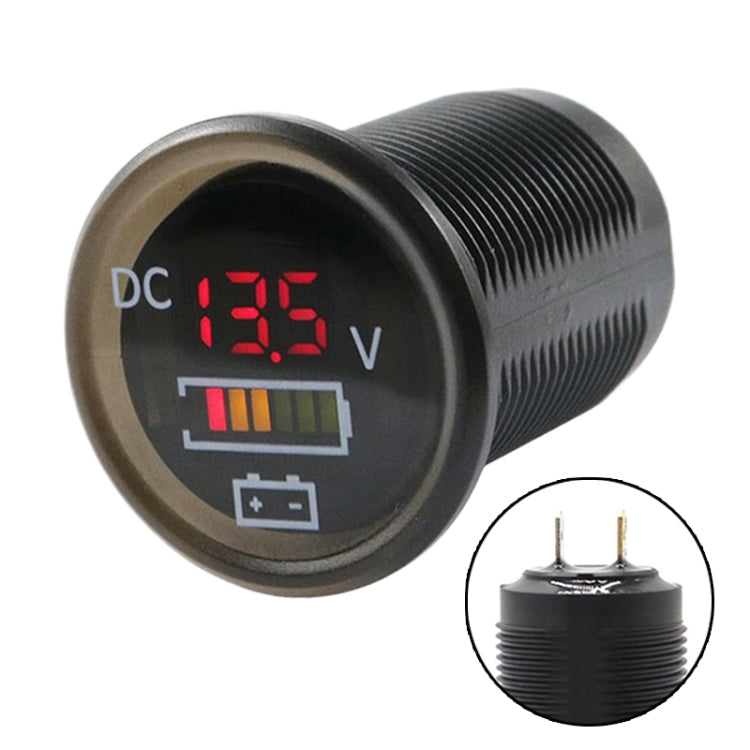 12 / 24V Car / Boat Battery Measurement Meter 5-30V Voltage and Electricity Meter, 5-30V Voltage and Electricity Meter