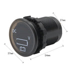 12 / 24V Car / Boat Battery Measurement Meter 5-30V Voltage and Electricity Meter, 5-30V Voltage and Electricity Meter