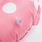 Baby Cartoon Inflatable Swimming Ring Lifesaving Ring Axillary Ring Suitable for Children Aged 2-6, Size: 86x65cm, Size: 86x65cm (Black Red), Size: 86x65cm (Pink + White)