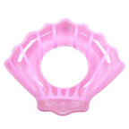 Shell Shape Inflatable Swimming Ring Lifesaving Ring Axillary Ring, Size: S,70x80cm, Size: 70x80cm(Pink), Size: 70x80cm(Blue)
