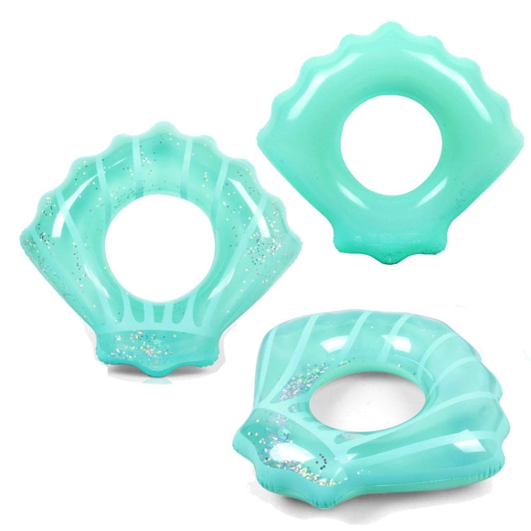Shell Shape Inflatable Swimming Ring Lifesaving Ring Axillary Ring, Size: M,80x90cm, Size: 80x90cm(Pink), Size: 80x90cm(Blue)