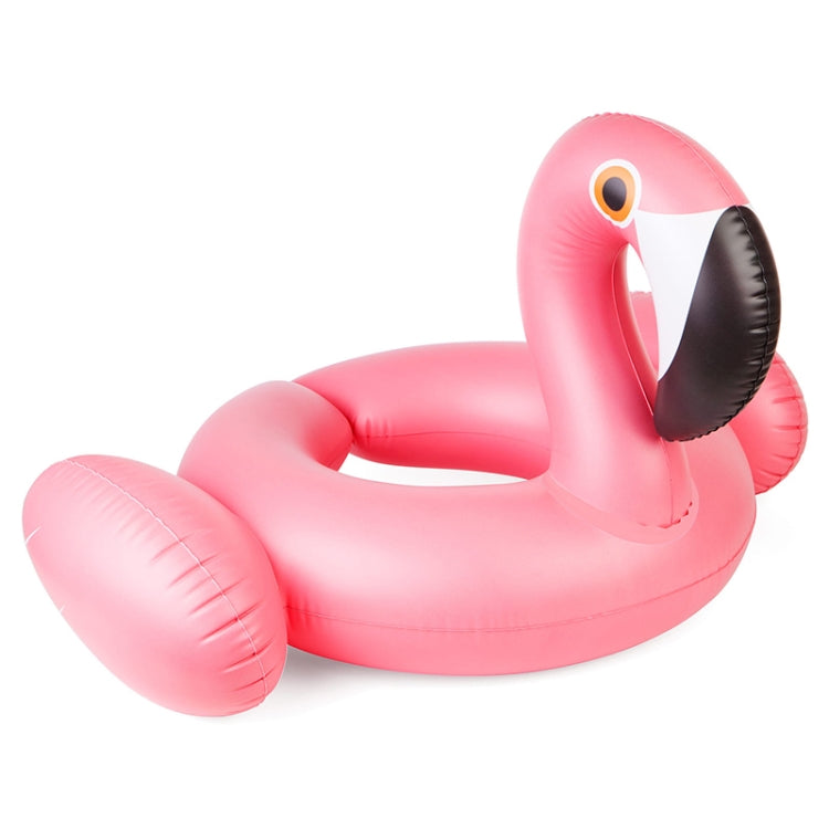 Kids Summer Water Fun Inflatable Flamingo Shaped Pool Ride-on Swimming Ring Floats, Outer Diameter: 87cm, Outer Diameter: 87cm, Watermelon Shaped, Blue Toucan Shaped