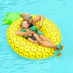 Inflatable Pineapple Shaped Swimming Ring, Inflated Size: 155 x 95cm, Pineapple Ring