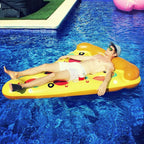 Inflatable Pizza Slice Shaped Floating Mat Swimming Ring, Inflated Size: 180 x 130cm, Pizza Slice