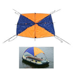 68347 Folding Awning Canoe Rubber Inflatable Boat Parasol Tent for 2 Person,Boat is not Included, 68347