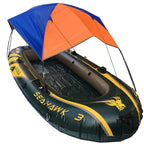 68349 Folding Awning Canoe Rubber Inflatable Boat Parasol Tent for 3 Person,Boat is not Included, 68349