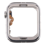 For Apple Watch Series 4 40mm LTE Stainless Steel Middle Frame Bezel Plate with Crown Spin Axis Flex Cable, For Apple Watch Series 4 40mm LTE(Stainless Steel)