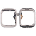 For Apple Watch Series 5 44mm LTE Stainless Steel Middle Frame Bezel Plate with Crown Spin Axis Flex Cable, For Apple Watch Series 5 44mm LTE(Stainless Steel)