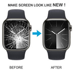 For Apple Watch Series 9 41mm Front Screen Outer Glass Lens with OCA, For Apple Watch Series 9 41mm
