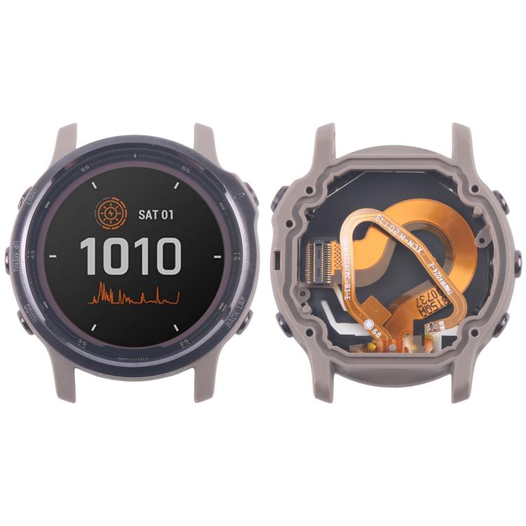 For Garmin Fenix 6S Pro Solar Original LCD Screen with Digitizer Full Assembly, For Garmin Fenix 6S Pro Solar(Original)