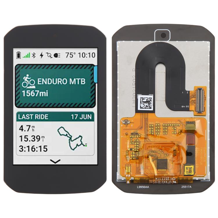 For Garmin Edge MTB Original LCD Screen with Digitizer Full Assembly, For Garmin Edge 850(Original)