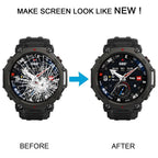 For Amazfit T-Rex 3 Original LCD Screen with Digitizer Full Assembly, For Amazfit T-Rex 3(Original,black)