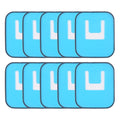 For Apple Watch Series 6 40mm 10pcs Waterproof Rubber Ring, For Apple Watch Series 6 40mm