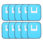 For Apple Watch Series 6 44mm 10pcs Waterproof Rubber Ring, For Apple Watch Series 6 44mm