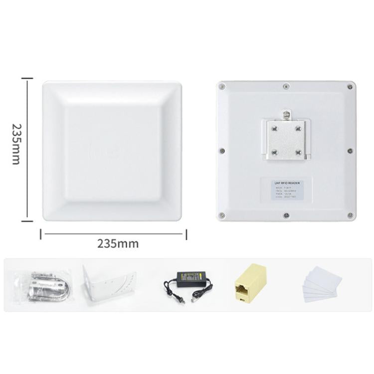 UHF Middle Range RFID Integrated Reader Identification Distance 0-5m, Style: Standard, Standard