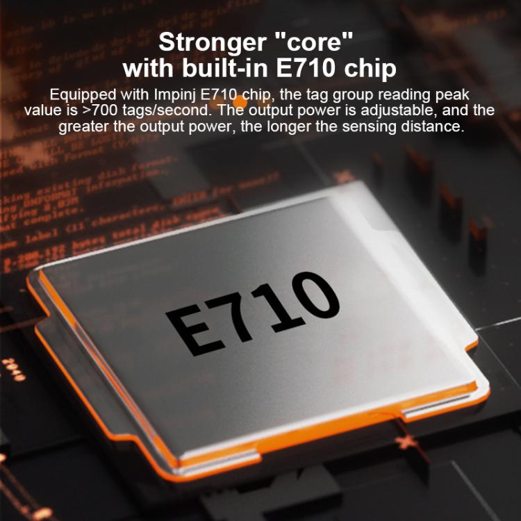 UHF RFID Reader Long Range Integrated Reader Writer With E710 Chip, Style: Standard, Standard