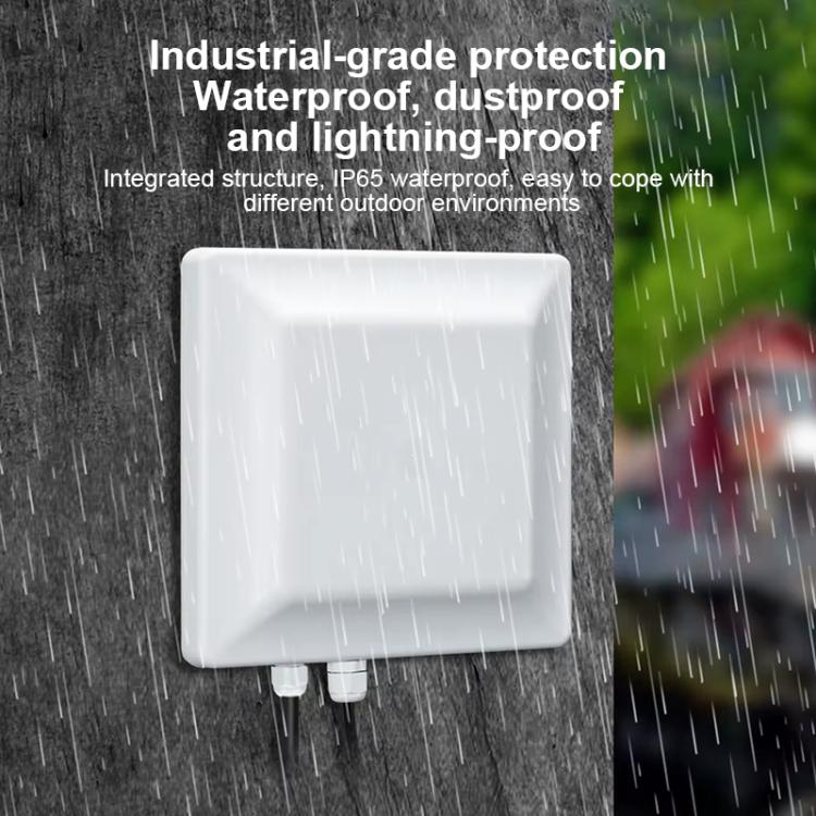 UHF RFID Reader Long Range Integrated Reader Writer With E710 Chip, Style: Add 4G Communication, Add 4G Communication