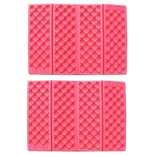 2 PCS Portable Folding Cellular Massage Cushion Outdoors Damp Proof Picnic Seat Mats EVA Pad, 2 PCS (Red), 2 PCS (Dark green), 2 PCS (Grass green), 2 PCS (Orange), 2 PCS (Blue), 2 PCS (Purple)