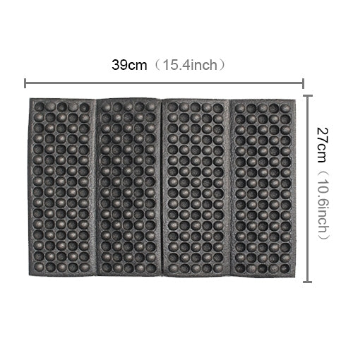 2 PCS Portable Folding Cellular Massage Cushion Outdoors Damp Proof Picnic Seat Mats EVA Pad, 2 PCS (Red), 2 PCS (Dark green), 2 PCS (Grass green), 2 PCS (Orange), 2 PCS (Blue), 2 PCS (Purple)