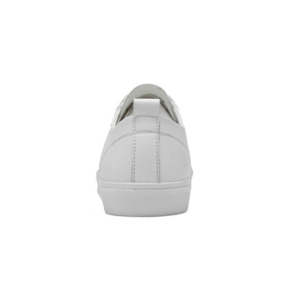Microfiber Leather Upper Simple Solid Color Casual Shoes for Men, 42